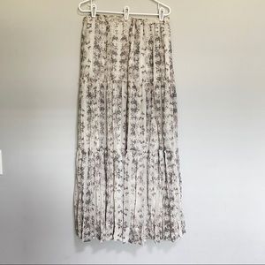 Club Monaco long maxi skirt